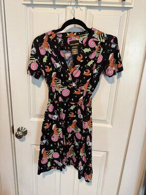 Nooworks Leah dress - Mean Machine print
